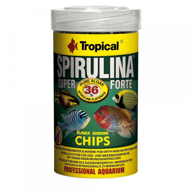 Tropical Super Spirulina Forte Chips 0,1 Liter Markenware
